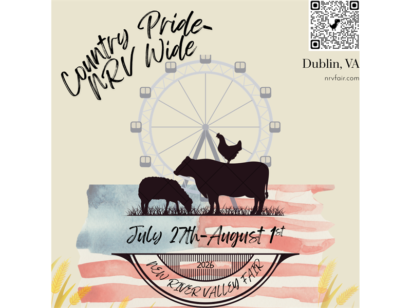 Logo for 2026 New River Valley Fair